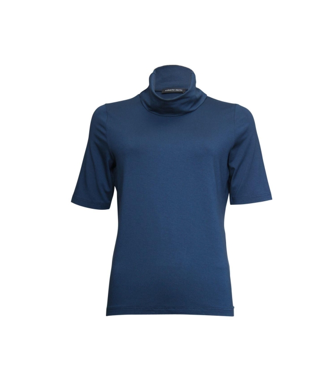 Sarto Fashion T-shirt rollcollar k799 blue (navy)