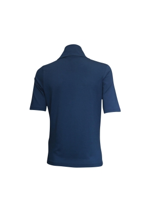 Sarto Fashion T-shirt rollcollar k799 blue (navy)
