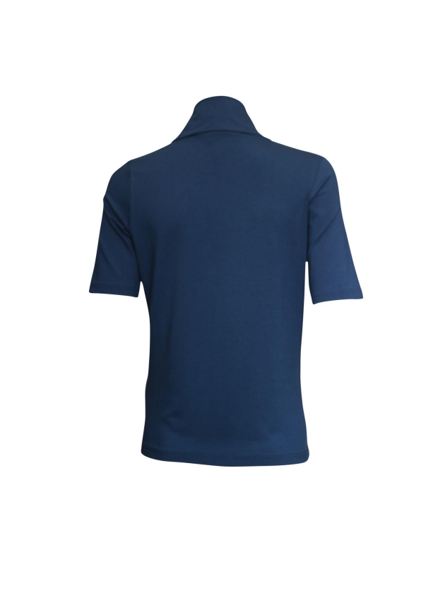 Sarto Fashion T-shirt rollcollar k799 blue (navy)