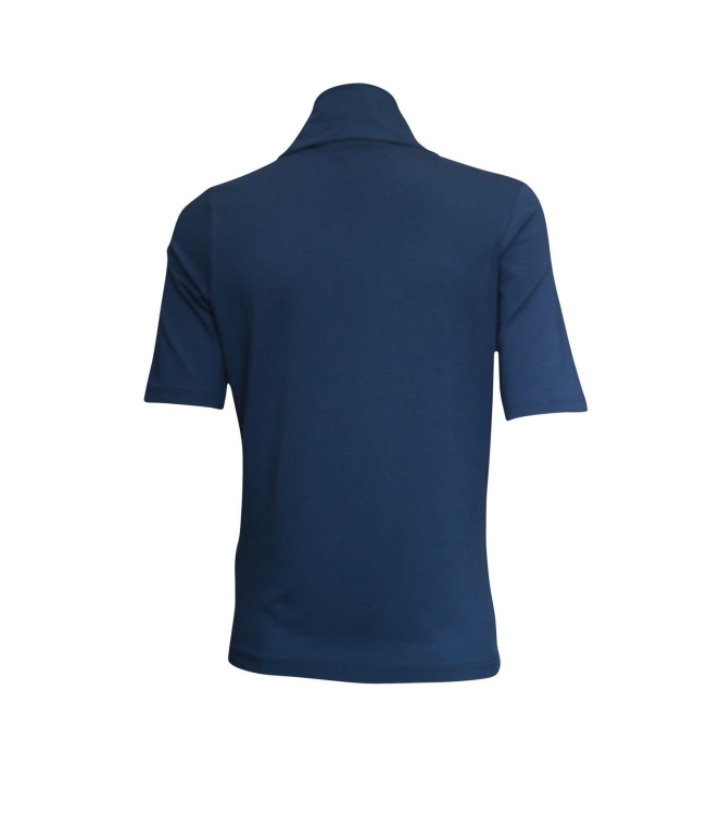 Sarto Fashion T-shirt rollcollar k799 blue (navy)
