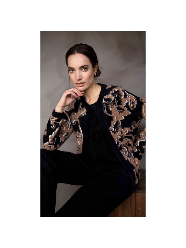 Sarto Fashion Blouson ballet neck k199 black (black)