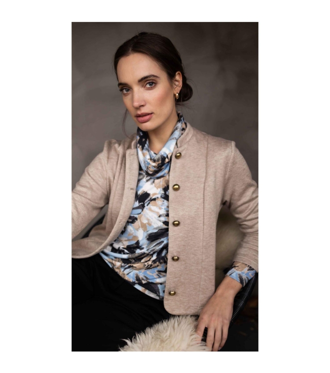 Sarto Fashion Blouson rollcollar k1851 multicolor