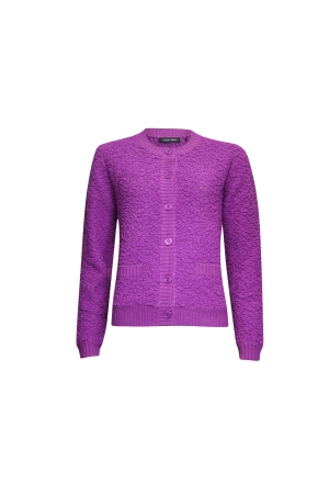 Sarto Fashion Cardigan o-neck k840 purple (cassis)