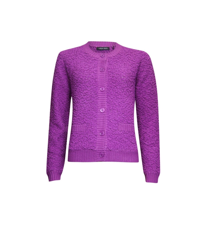 Sarto Fashion Cardigan o-neck k840 purple (cassis)