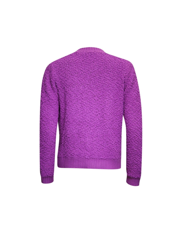 Sarto Fashion Cardigan o-neck k840 purple (cassis)