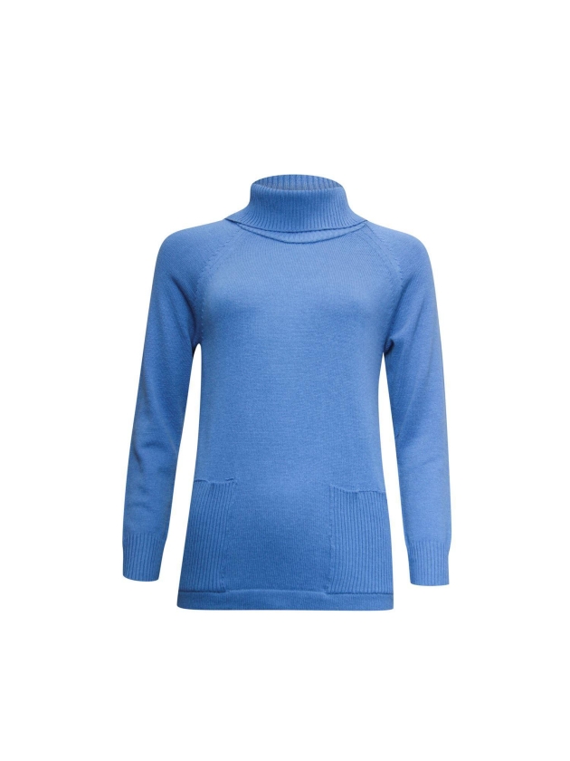 Sarto Fashion Pullover rollcollar k730 blue (stone jeans)