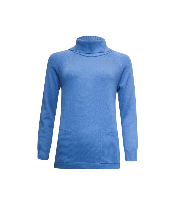 Sarto Fashion Pullover rollcollar k730 blue (stone jeans)