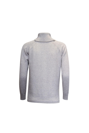 Sarto Fashion Pullover rollcollar k137 grey (pearl grey mel.)
