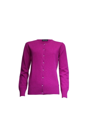 Sarto Fashion Cardigan o-neck k945 pink (fuchisa)