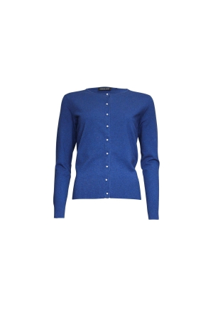 Sarto Fashion Cardigan o-neck k740 blue (clear blue)