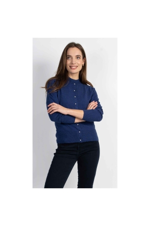 Sarto Fashion Cardigan o-neck k740 blue (clear blue)
