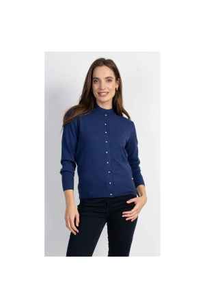 Sarto Fashion Cardigan o-neck k740 blue (clear blue)