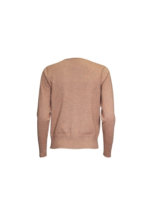 Sarto Fashion Cardigan o-neck k412 brown (warm camel)