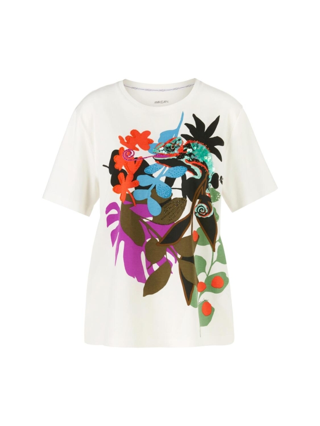 MarcCain Collections T-Shirt 110 Off White