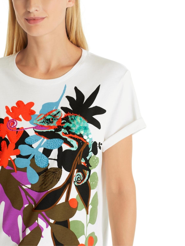 MarcCain Collections T-Shirt 110 Off White