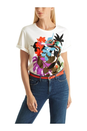 MarcCain Collections T-Shirt 110 Off White