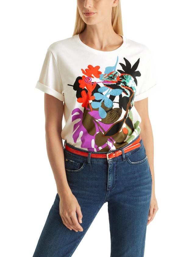 MarcCain Collections T-Shirt 110 Off White