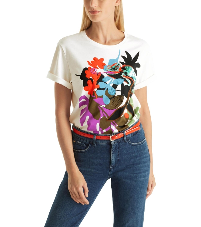 MarcCain Collections T-Shirt 110 Off White