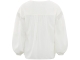 Yaya Woven longsleeve top with vnec 14800 Blanck de blanck white