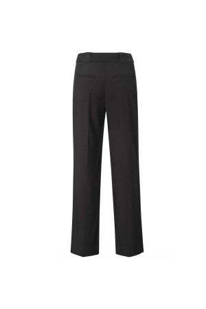 Yaya wide leg trousers with pocket 999442 Anthracite mel