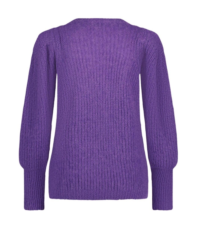 YBLS Mohair Puff Sleeve 770 Purple