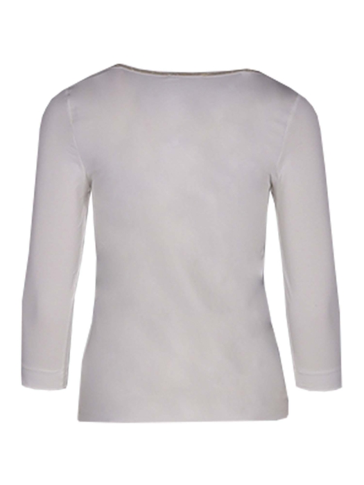YBLS T-shirt Round Neck With Lurex 3/4 S Off white