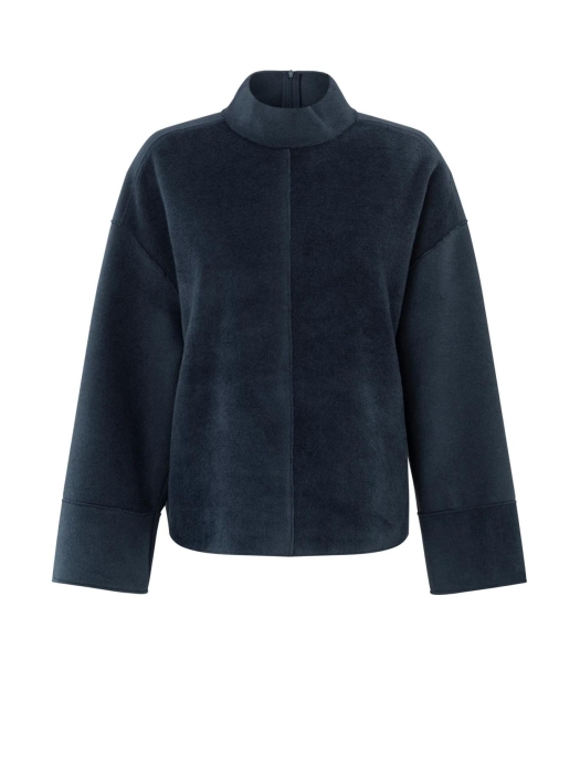 Yaya Soft sweatshirt 94009 Outer space blue