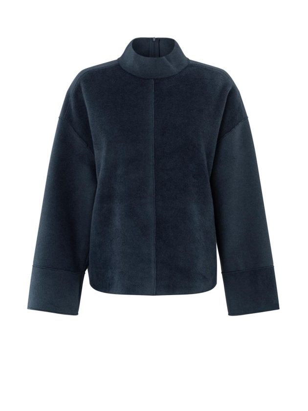 Yaya Soft sweatshirt 94009 Outer space blue