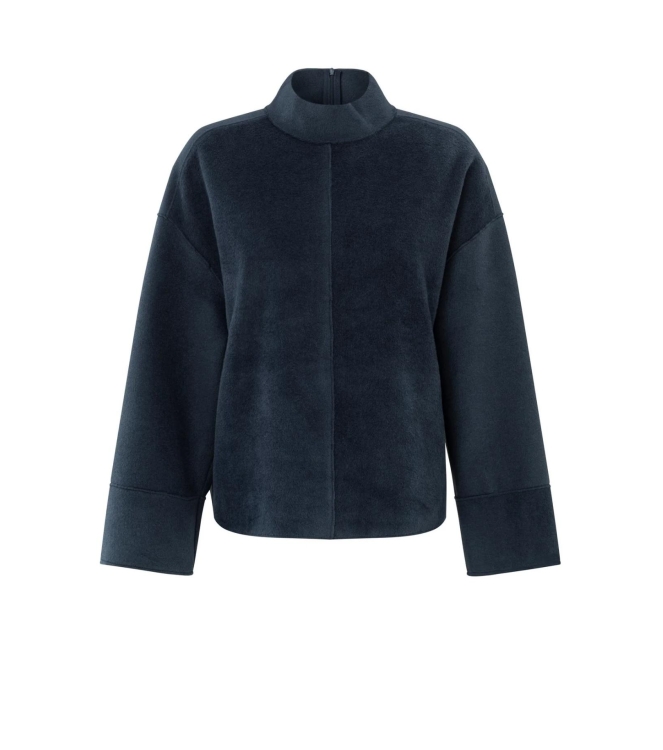 Yaya Soft sweatshirt 94009 Outer space blue