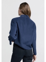 Yaya Soft sweatshirt 94009 Outer space blue