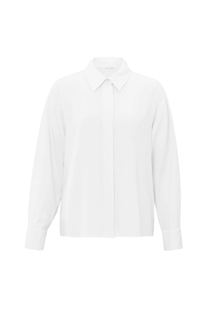 Yaya Cropped blouse Off white