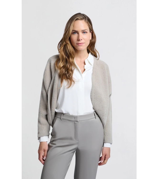 Yaya Cropped blouse Off white
