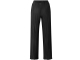 Yaya Jersey plisse wide leg trouser Black