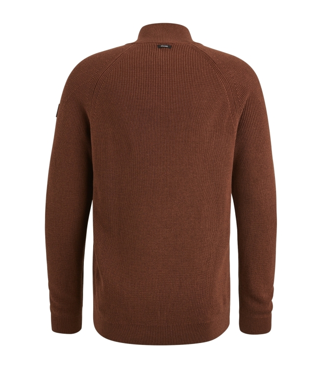 Vanguard Half zip collar gentleman's deal c 8173 Rum raisin