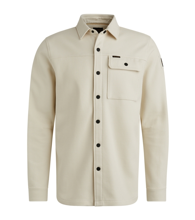 PME Legend Long Sleeve Shirt Waffle Double fa 7013 Bone white