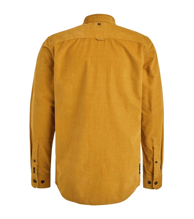 PME Legend Long Sleeve Shirt Fine Waffle Cord 1119 Buckthorne brown
