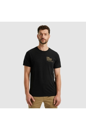 PME Legend Short sleeve r-neck single jersey 9139 Black onyx