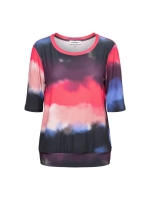 Co Woman LUCILLE WATERCOLOR LINE 45085 s-pink multi