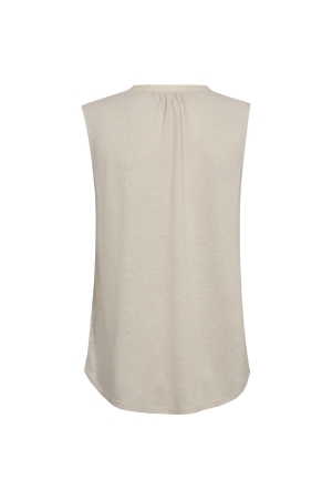 Freequent Linen jersey top Moonbeam