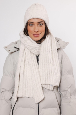Rino en Pelle Scarf 70 snow white