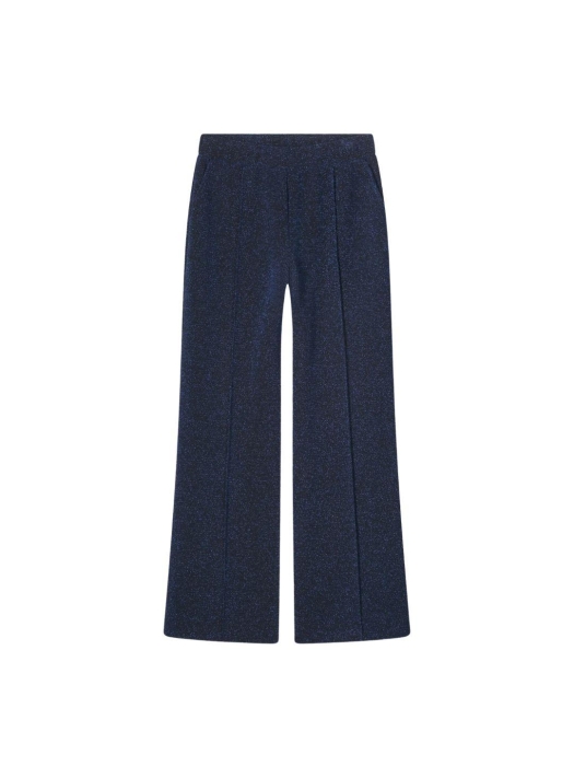 Summum Woman Pants Lurex Jersey Bonded 460 Royal Blue