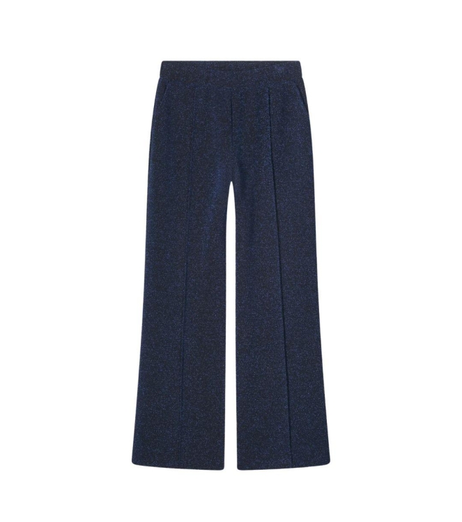 Summum Woman Pants Lurex Jersey Bonded 460 Royal Blue