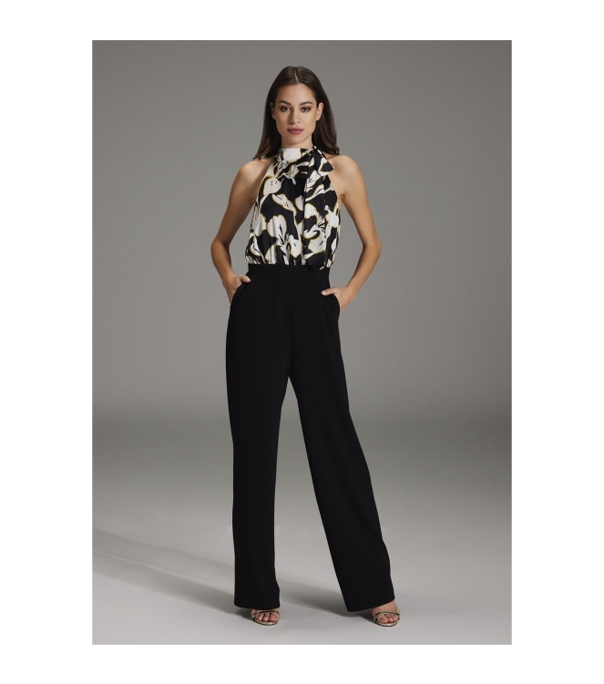 Swing Jumpsuit  1094 Black/ivory
