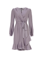 Swing Jurk Chiffon 434 Mauve/purple