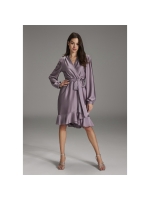 Swing Jurk Chiffon 434 Mauve/purple