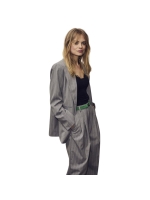 Co Couture PricillaCC Pin Wide Long Pant 138 Light Grey