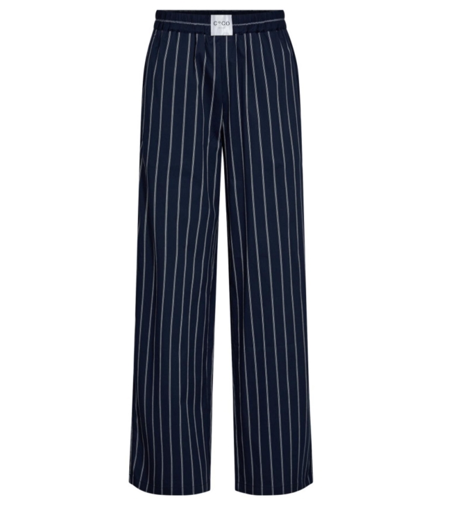 Co Couture SebiCC Stripe Long Pant 120 Navy