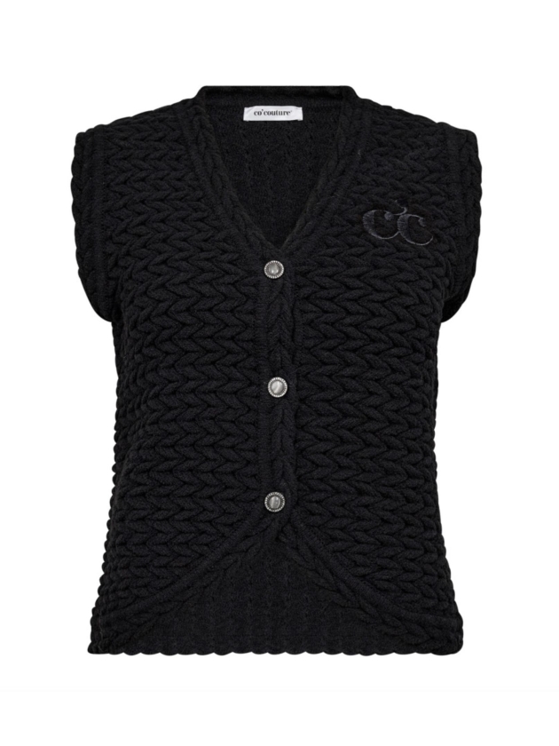 Co Couture MillyCC Kit Vest 96 Black