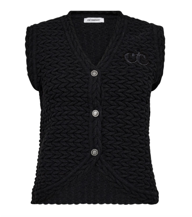 Co Couture MillyCC Kit Vest 96 Black
