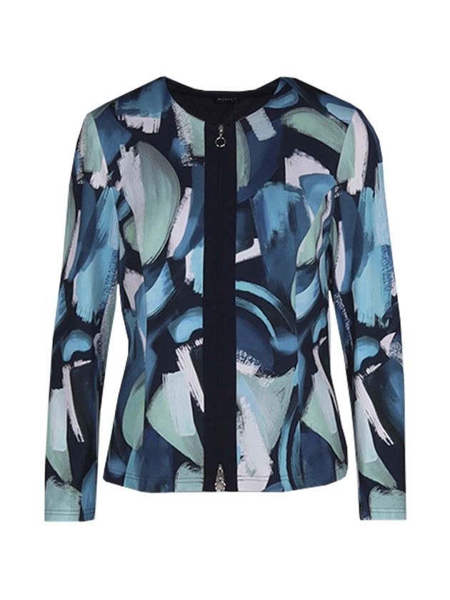 Hermann Lange Jasje 6467 Turquoise print